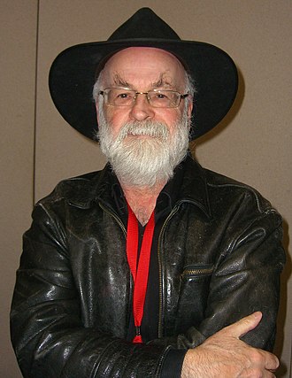 Terry Pratchett in NYC on comic con